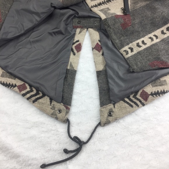 Ecote Blanket, parka Coat asymmetrica oversized sx - Picture 5 of 8